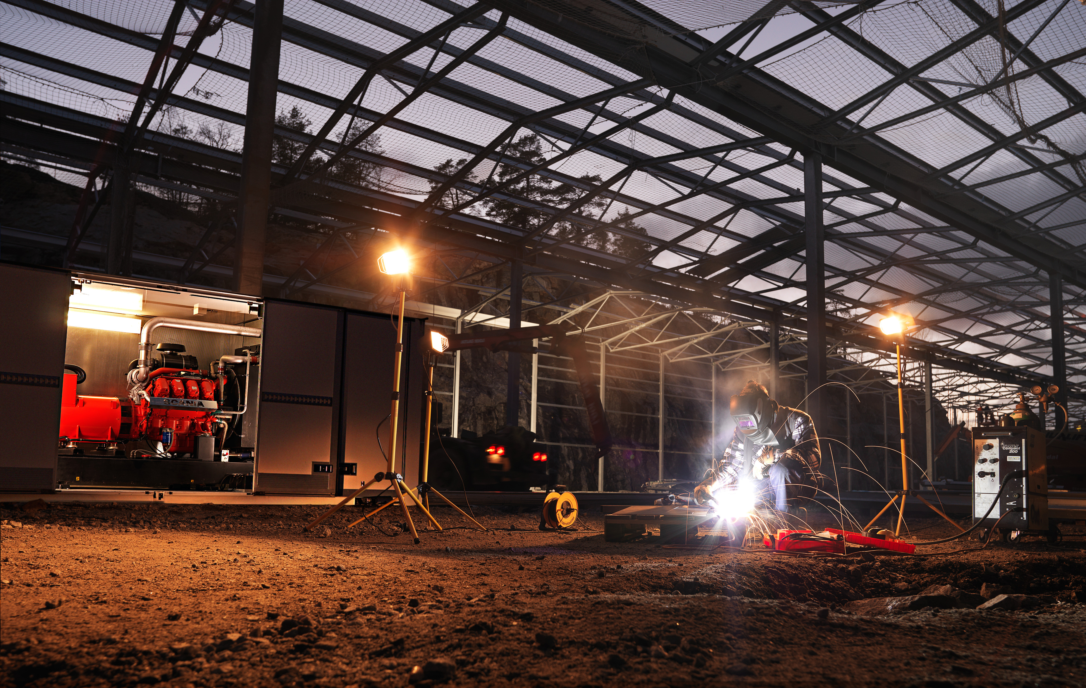 斯堪尼亞發(fā)電機組-360度照片展示